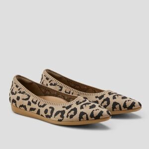 Vivaia Leopard Print Women's Flats 38